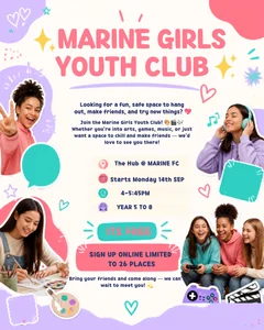 Marine Girls Youth Club Flyer (1)