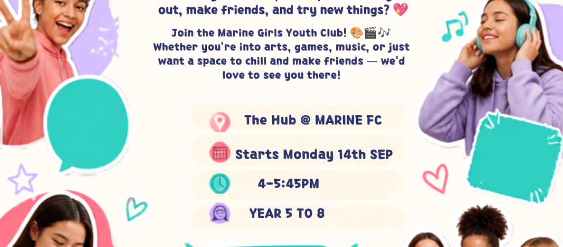 Marine Girls Youth Club Flyer (1)